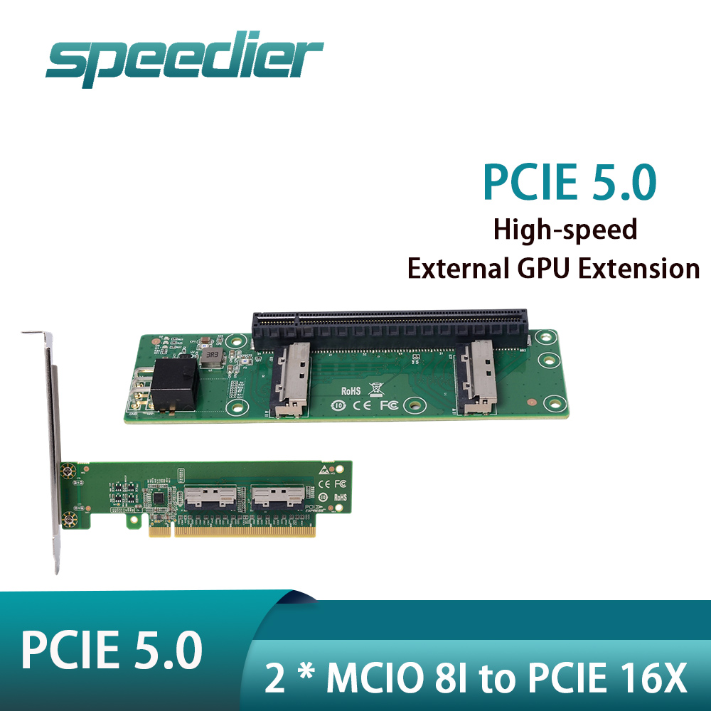 Pcie 5.0 Gpu Riser Cable - Cable de extensión de GPU externa
