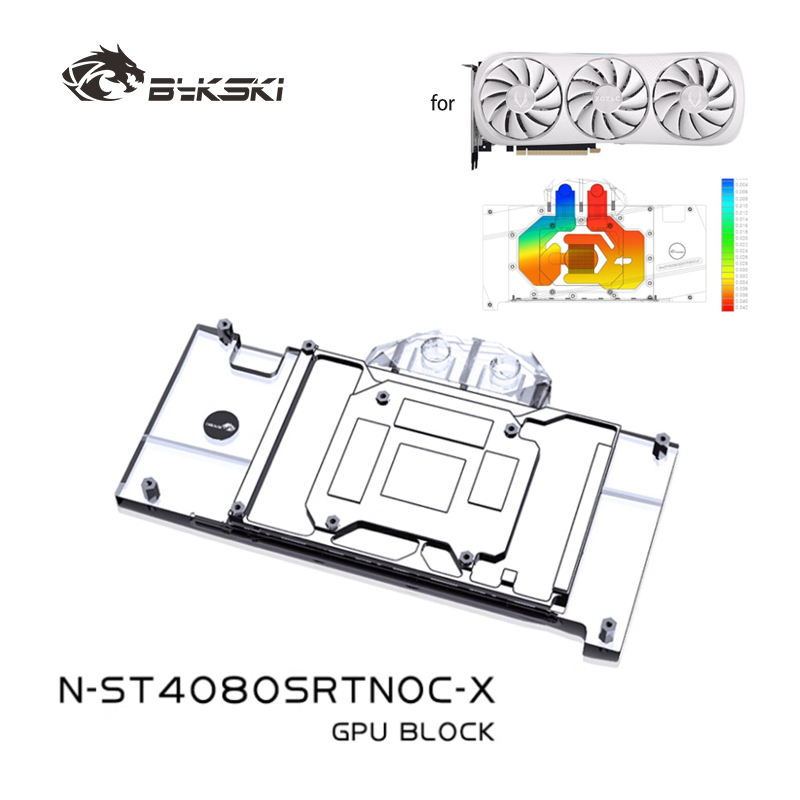 Rtx 4080 Super 16Gb - Bykski N-ST4080SRTNOC-X bloque GPU para ZOTAC