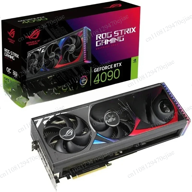 Rtx 4090 24Gb Gddr6X - Tarjeta Gráfica para Juegos ASUS ROG