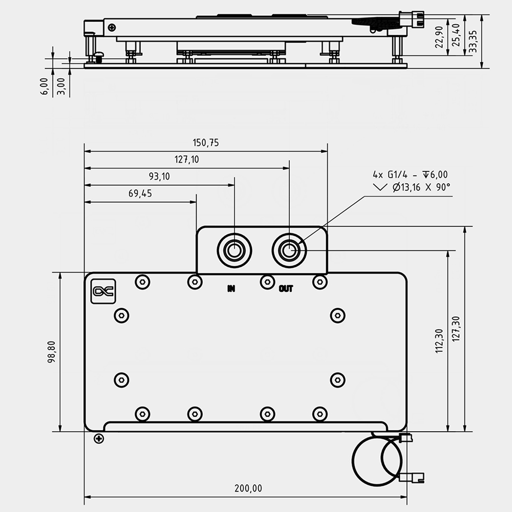 Rx 9070 16Gb - Alphacool Core Water Block Serve para
