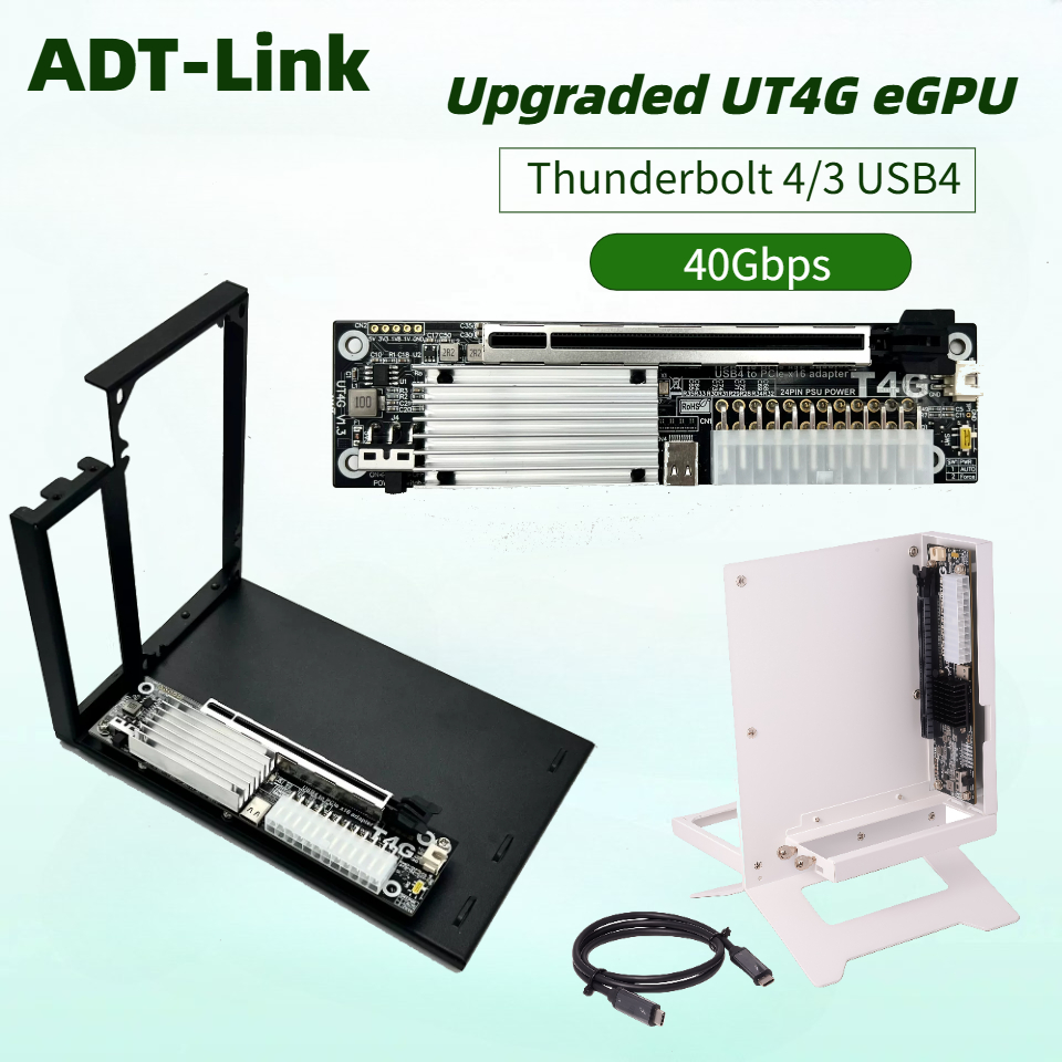 Gpu External Dock Egpu Thunderbolt 4 - Adaptador Externo EGPU Actualizado, Thunderbolt 4/3