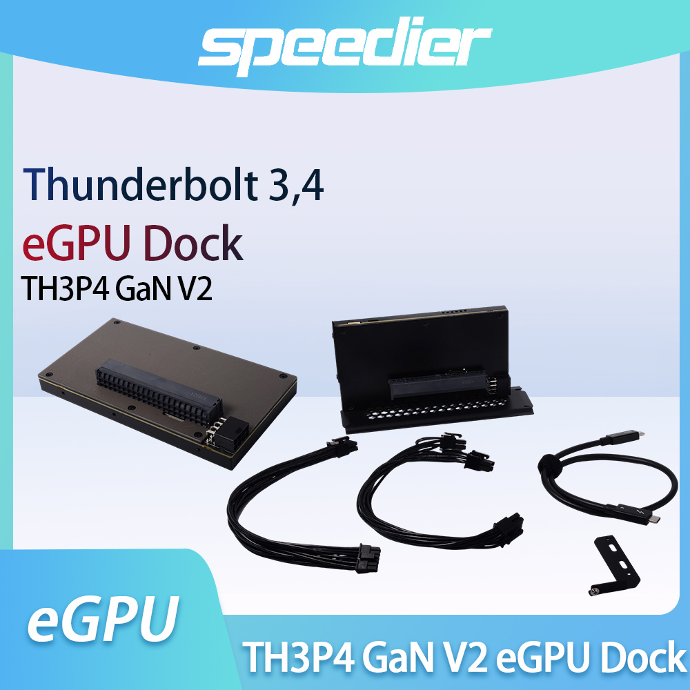 Gpu External Dock Egpu Thunderbolt 4 - Base de Conexión TH3P4 GaN V2