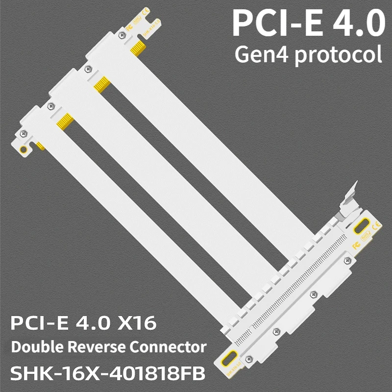 Itx Gpu Riser Pcie 4.0 16X - Cable PCI Express 4.0 16X con