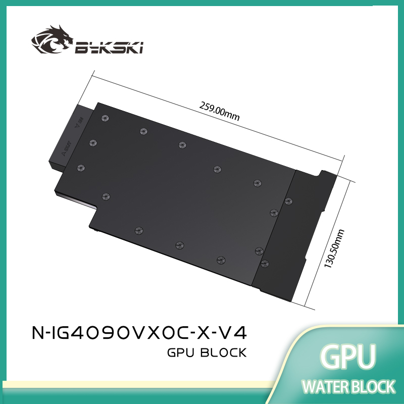 Rtx 4090 Water Block - Bloque de Refrigeración para GPU Bykski