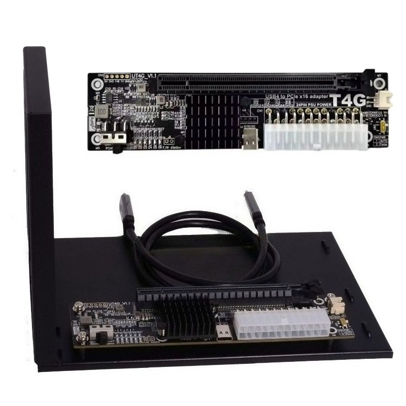 Gpu External Dock Egpu Thunderbolt 4 - Adaptador externo USB4 con soporte BK7