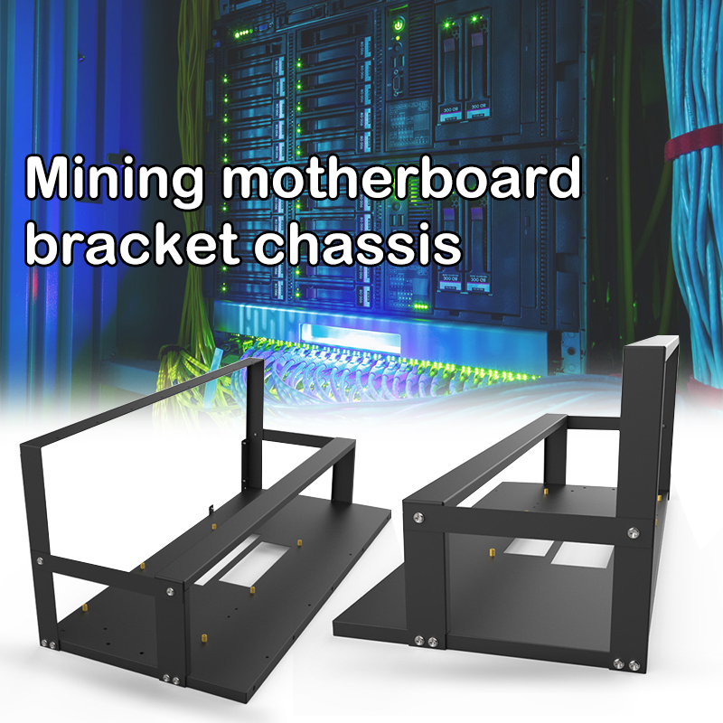 Soporte de placa base para caj - Gpu Mining Rig Frame 8 Gpu reseña y precio
