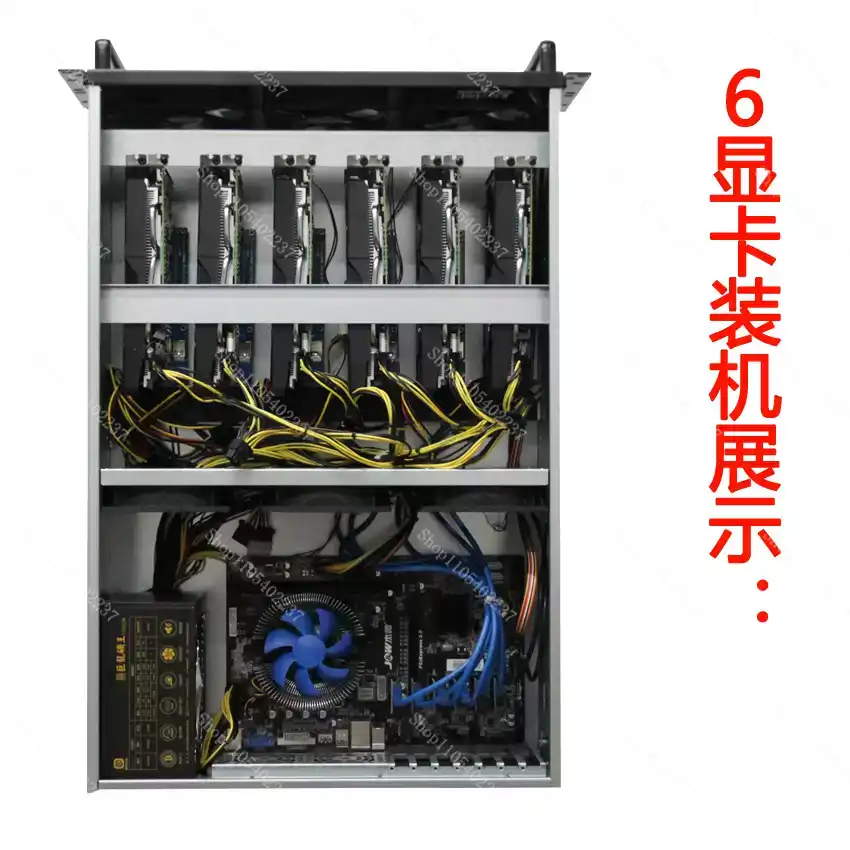 Chasis Multi-GPU 4U para 6/8 T - Server Gpu Chassis 4U reseña y precio