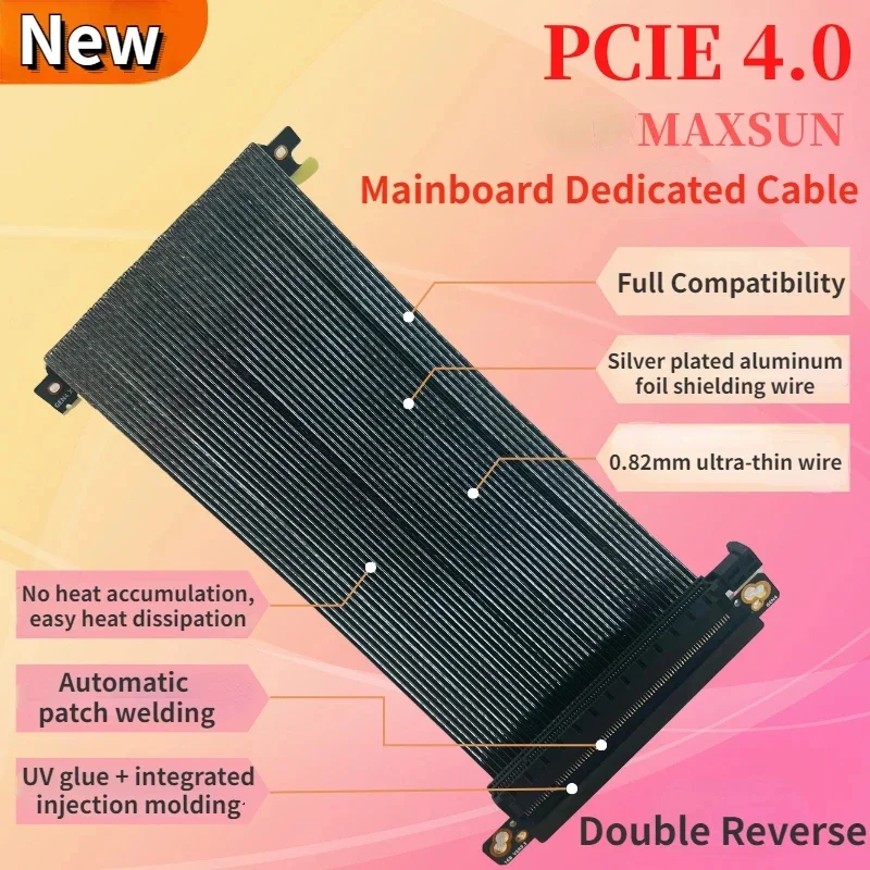 Cable elevador de supervelocid - Itx Gpu Riser Pcie 4.0 16X reseña y precio