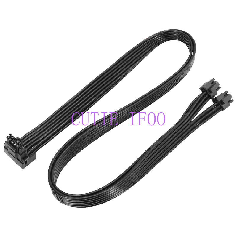ATX3.0 PCIE 5,0 12VHPWR doble  - Dual 8Pin To 16Pin 12Vhpwr Cable reseña y precio