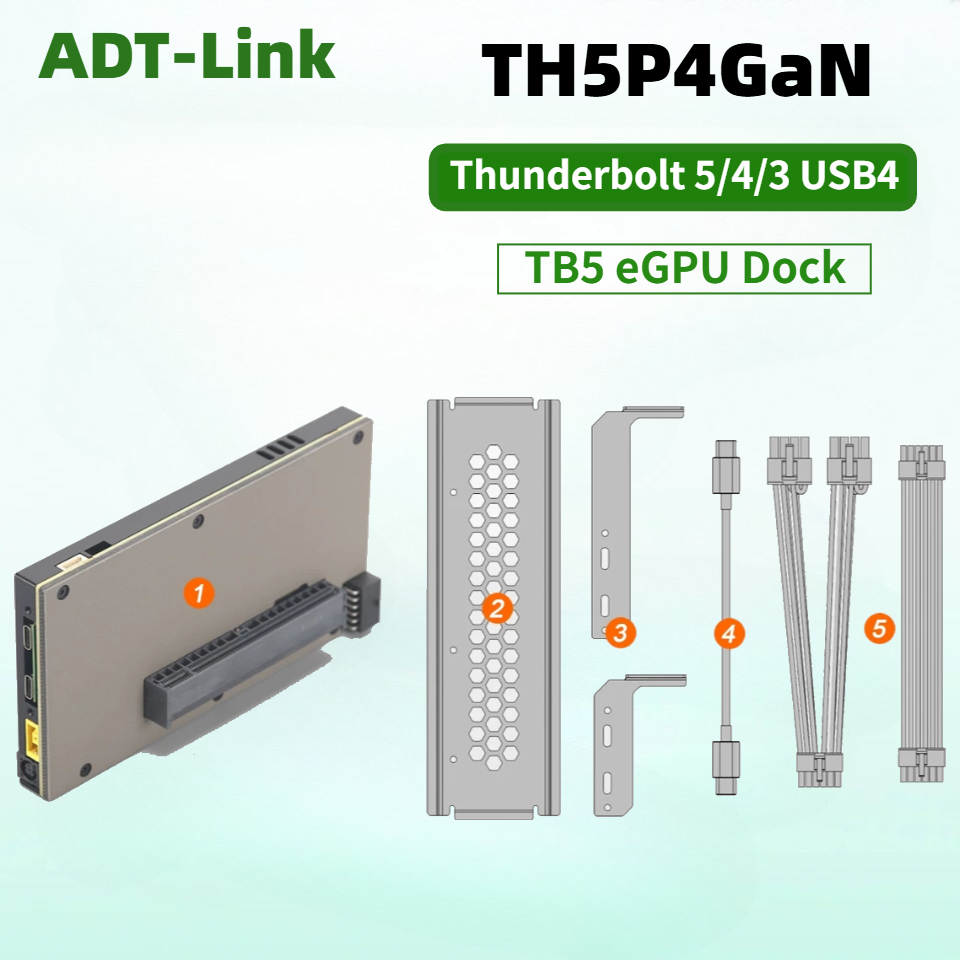 TH5P4GaN Laptop Thunderbolt 5/ - Gpu External Dock Egpu Thunderbolt 4 reseña y precio