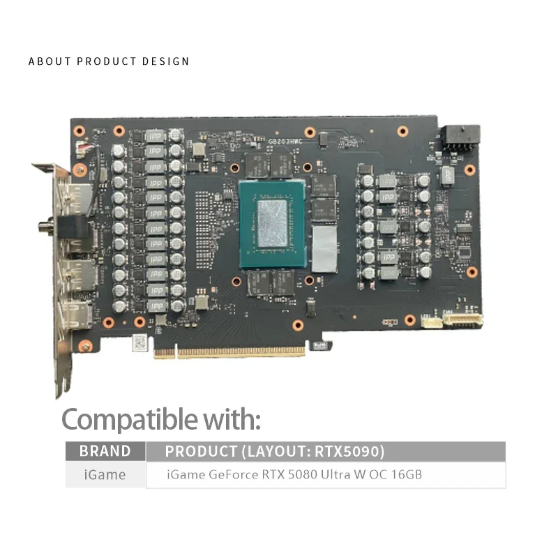 Bykski bloque GPU para colorid - Rtx 5080 16Gb reseña y precio