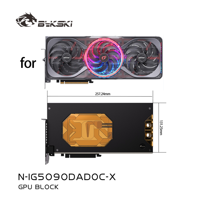 Bloque GPU Bykski para tarjeta - Rtx 5090 32Gb reseña y precio
