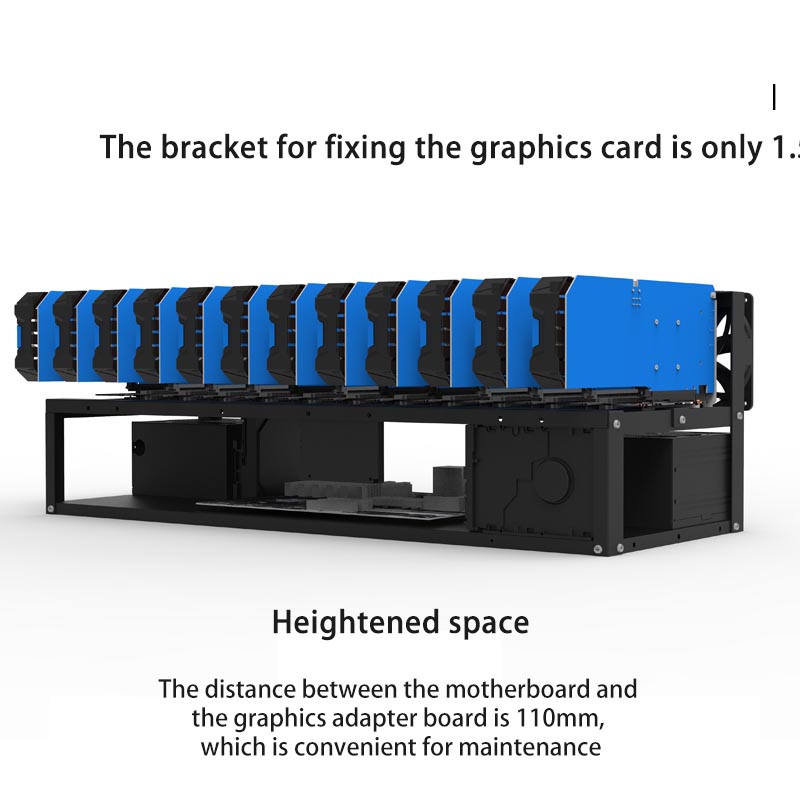 Soporte para Tarjetas Gráficas - Gpu Mining Rig Frame 8 Gpu reseña y precio