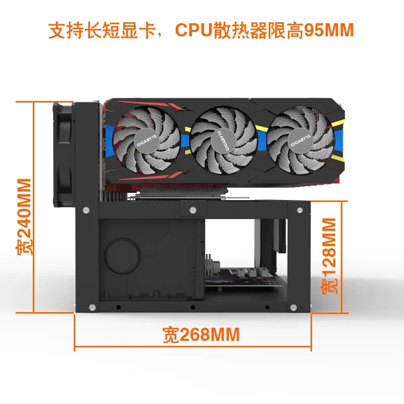 Soporte para Tarjetas Gráficas - Gpu Mining Rig Frame 8 Gpu reseña y precio
