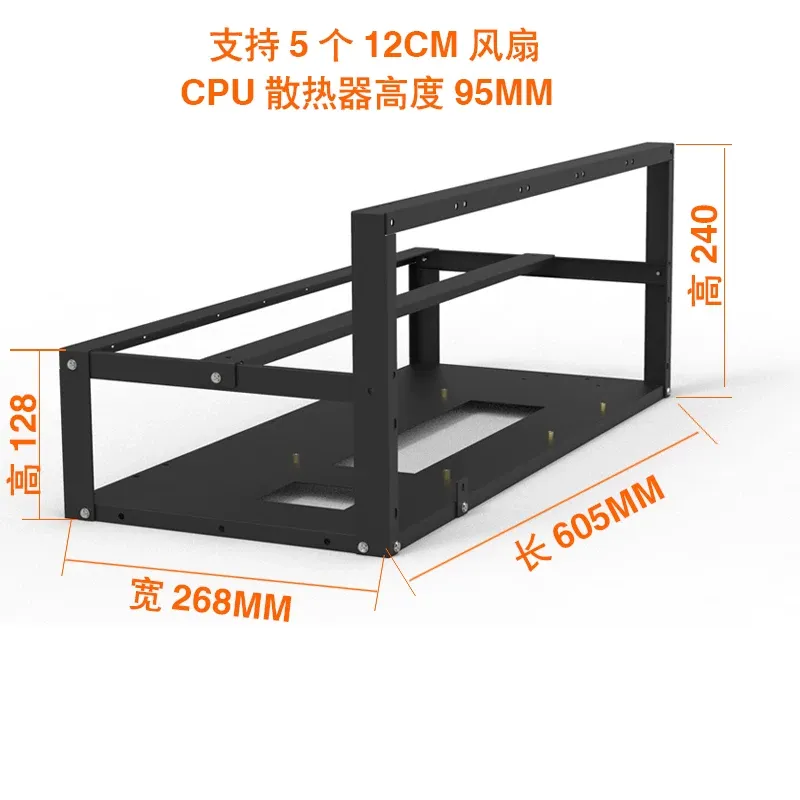 Soporte para Tarjetas Gráficas - Gpu Mining Rig Frame 8 Gpu reseña y precio