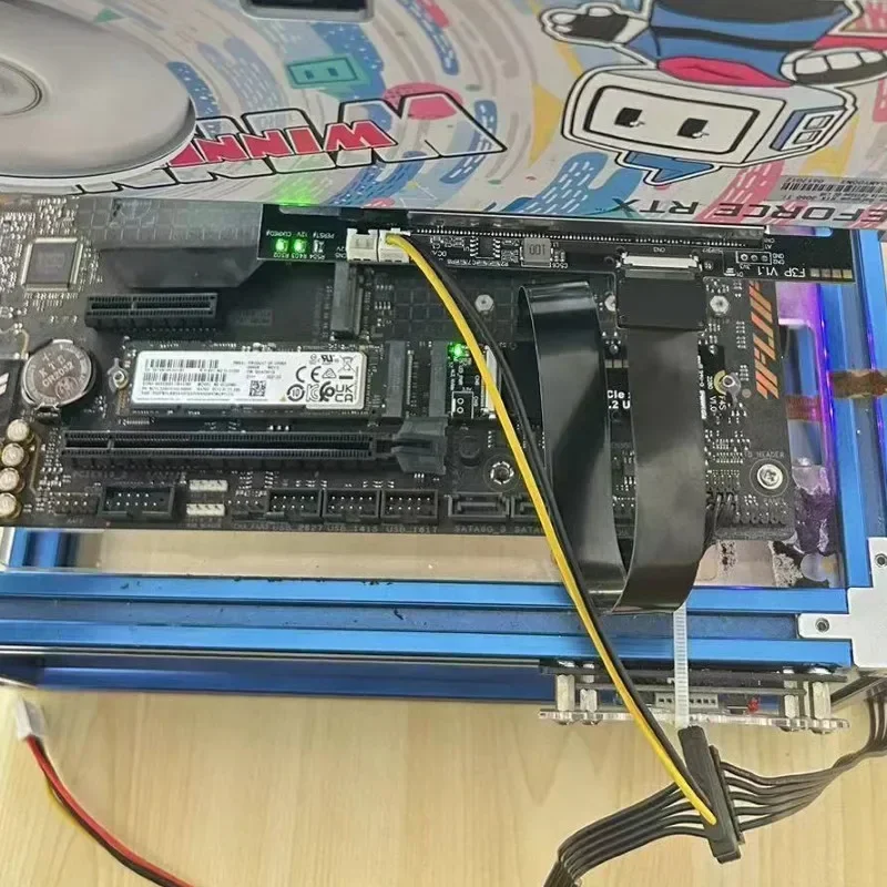Cable de extensión ADT-Link PC - Pcie 5.0 Gpu Riser Cable reseña y precio