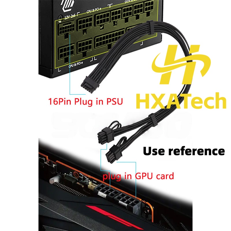 Cable de alimentación para tar - Dual 8Pin To 16Pin 12Vhpwr Cable reseña y precio