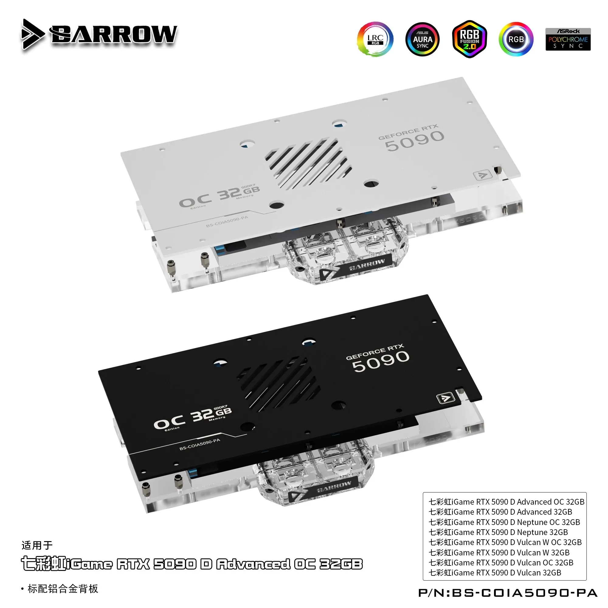 Barrow GPU bloque de agua para - Rtx 5090 32Gb reseña y precio
