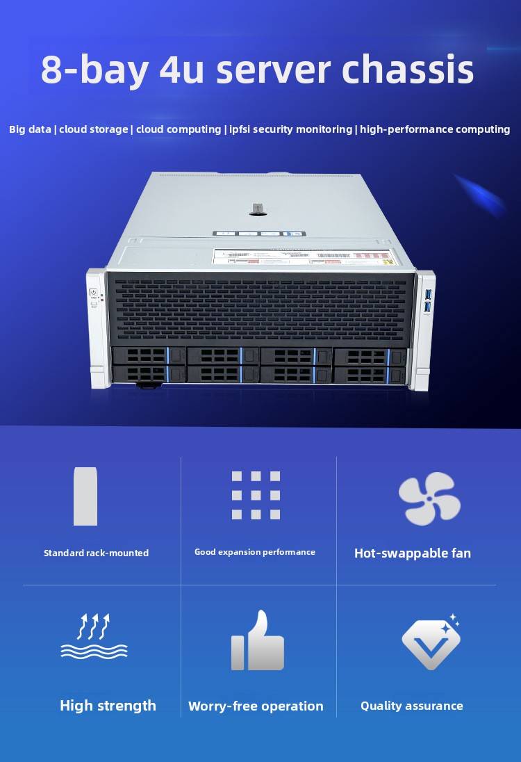 Chasis NAS para Servidor GPU d - Server Gpu Chassis 4U reseña y precio