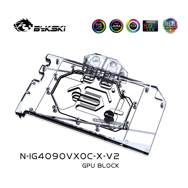 Bykski N-IG4090VXOC-X-V2 bloqu - Rtx 4090 Water Block reseña y precio