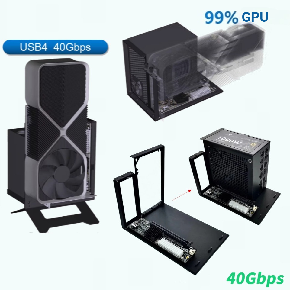 Adaptador eGPU externo UT4G, s - Gpu External Dock Egpu Thunderbolt 4 reseña y precio