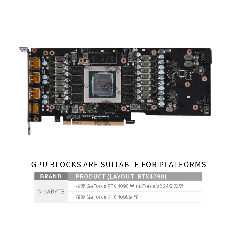 Bloque de Refrigeración para G - Rtx 4090 Water Block reseña y precio