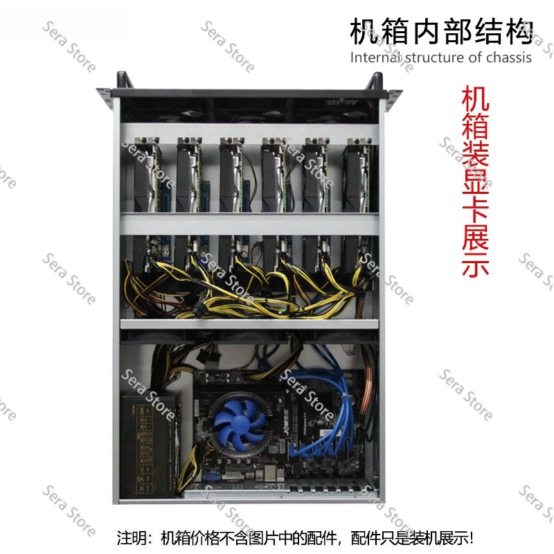 Chasis 4U para Múltiples Tarje - Server Gpu Chassis 4U reseña y precio